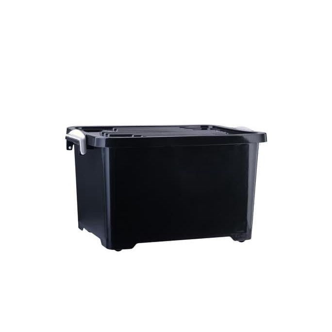 DM - Nobu CB 55 Hitam / Container Box / Kontainer Tempat Penyimpanan