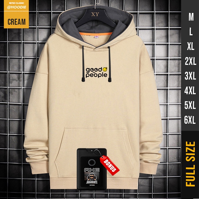 Jaket Hoodie Pria Good People Hodie Pria Big Size Sweater Hoodie Oversize