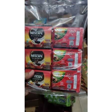

Kopi nescafe classic 10 x 2 gram