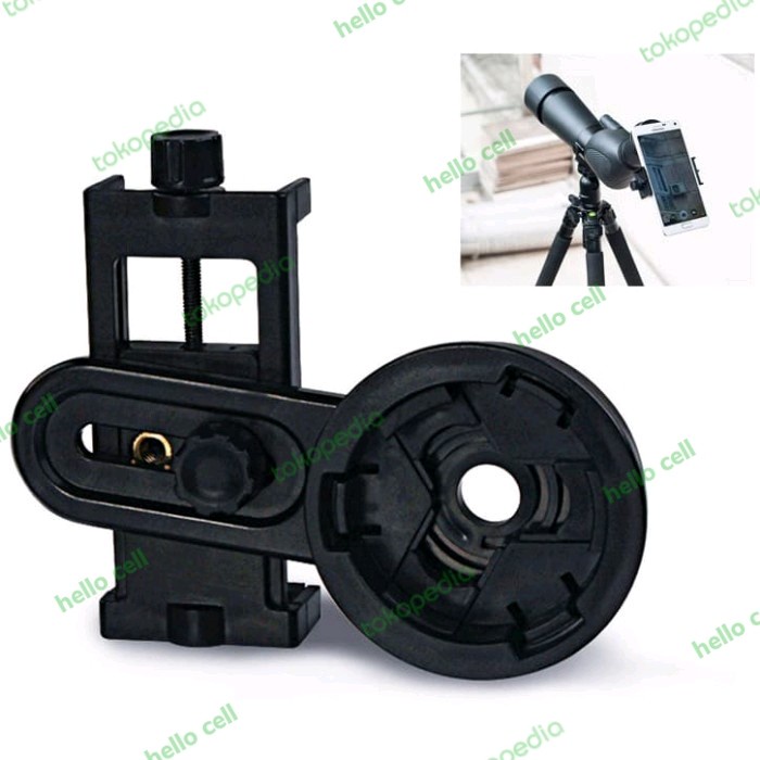 Adapter Lensa Universal Kamera Hp Ke Teropong