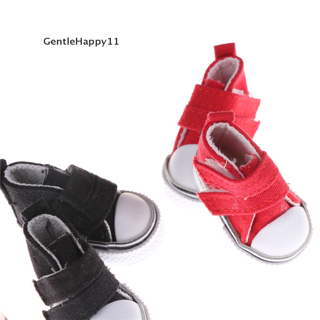 Gentlehappy 1per6 Bjd Boneka Fashion Mainan Mini 5cm Sepatu Kanvas Sneaker Bjd Boneka Sepatu Aksesoris id