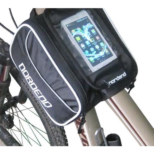 TAS FRAME SEPEDA + RAIN COVER NORDEND B251(tas double frame,tas sepeda