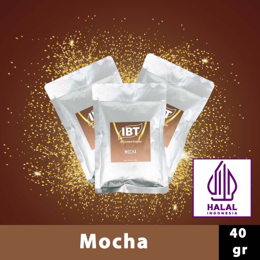 

Bahan Minuman Serbuk Bubuk Rasa Mocha IBT Instant Powder Sachet