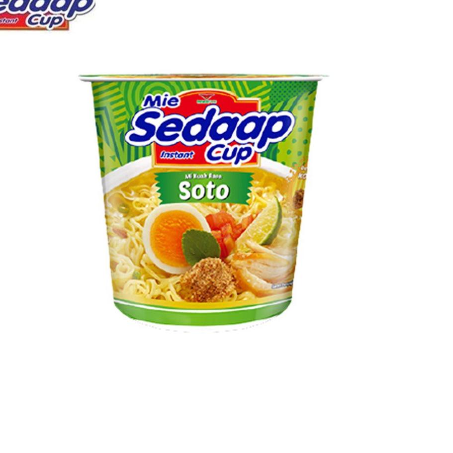 

㊡ SEDAAP Mie Instan Cup Soto 81 gr ゞ
