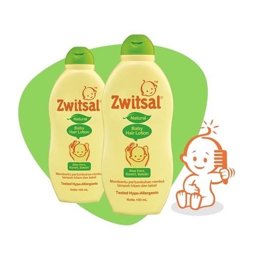 Zwitsal baby hair lotion 100ml