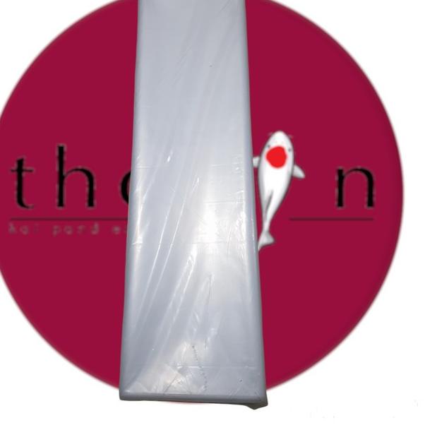 Plastik PE packing bungkus ikan koi hidup tebal 80-90 mikron all size - 40x70