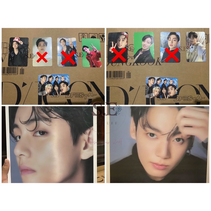 SHARING DICON DFESTA LENTICULAR BTS [Taehyung & Jungkook]