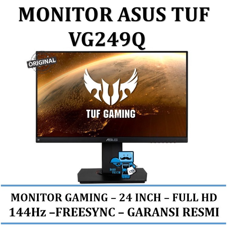 Monitor Gaming Asus TUF VG249Q 24" FHD - Garansi Resmi