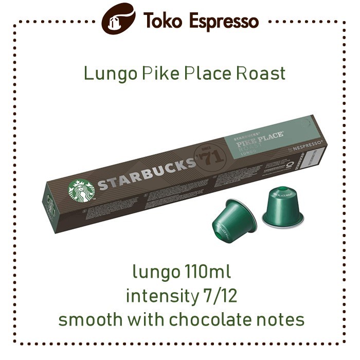 

TERMURAH Starbucks Coffee Capsules Kompatibel untuk Nespresso /KOPI RUBE/KOPI SLB/KOPI KAPAL