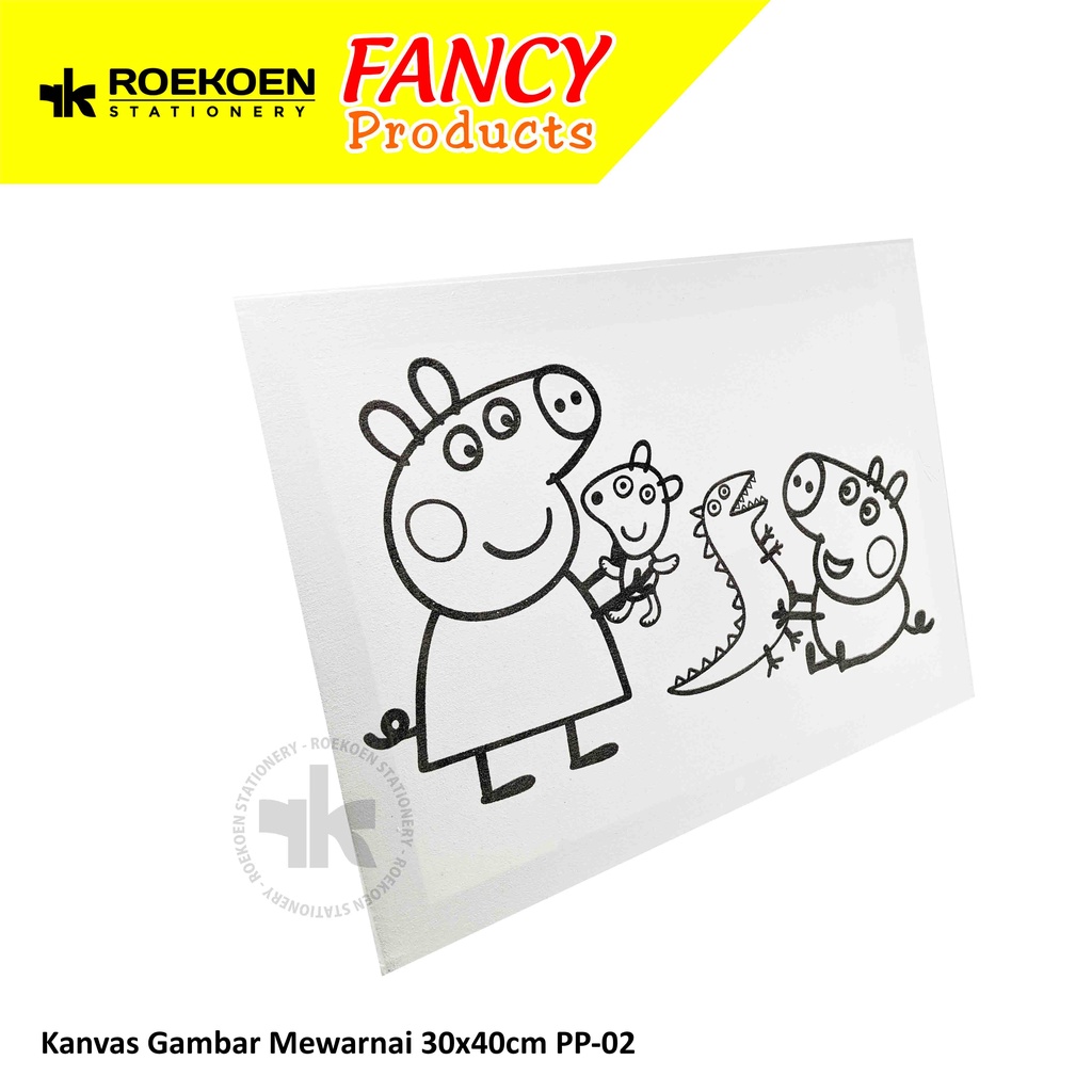 

Tanpa Merk Kanvas Gambar Mewarnai 30x40cm PP-02