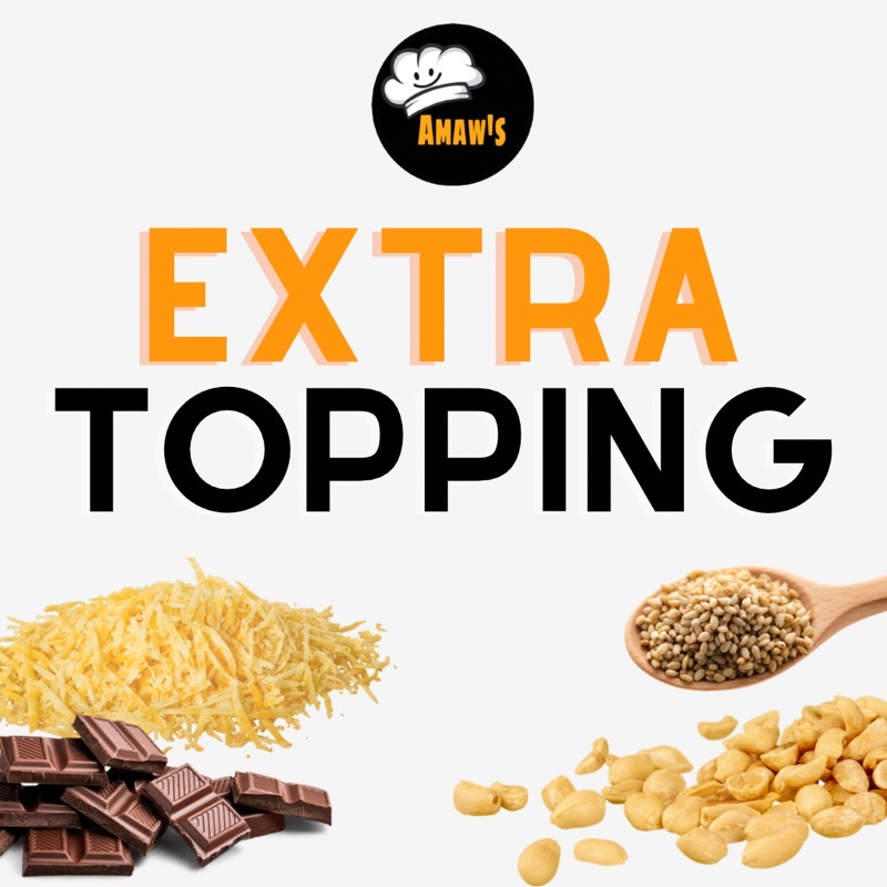 

Extra Topping(extra kacang, wijen, coklat, keju dan srikaya)