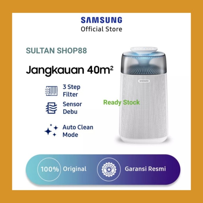PROMO Samsung Air Purifier AX40R3030WM/AX3300 (40 m2)