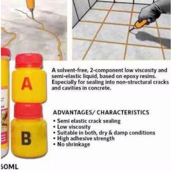 SIKA CRACK SEAL / SIKADUR 20 - 160 ML