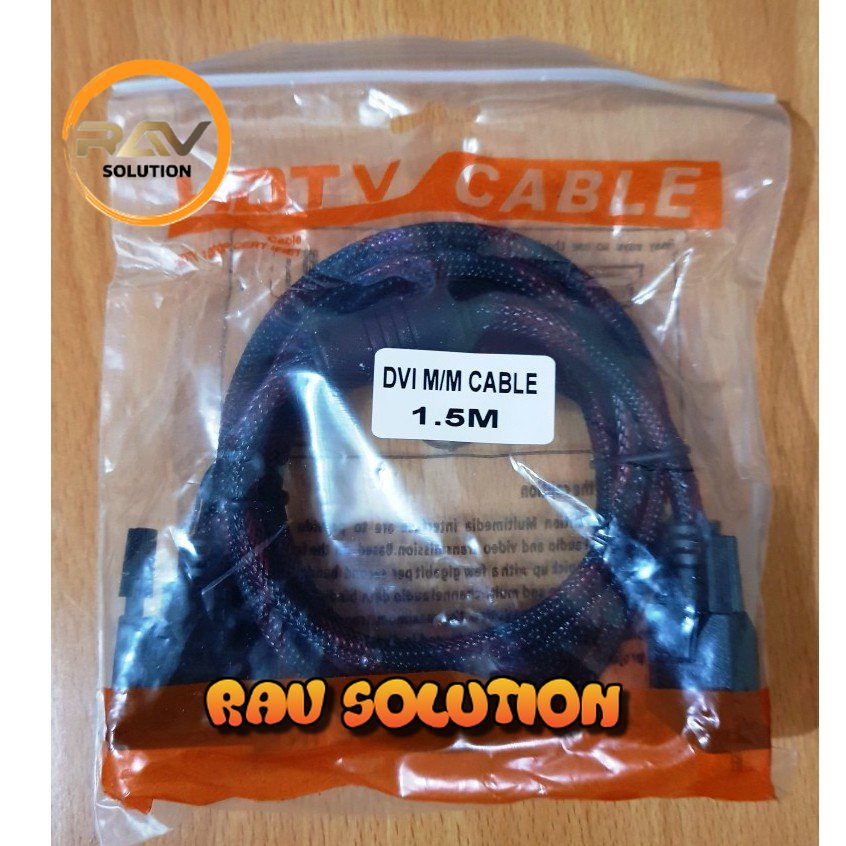 KABEL DVI D 24+1 TO DVI D 24+1 PANJANG 1.5 METER / CABLE DVI D 1.5M