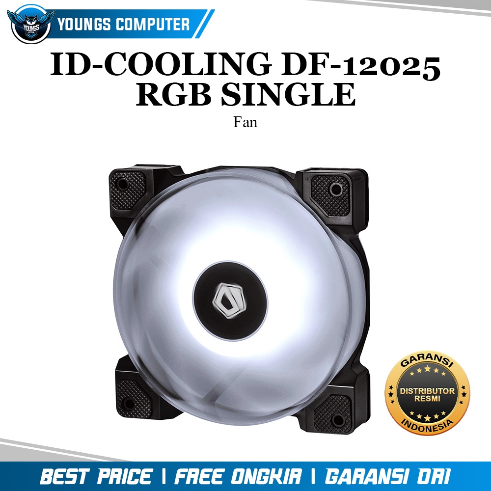 FAN ID-COOLING DF-12025 RGB SINGLE | 120mm RGB Sync PWM Fan