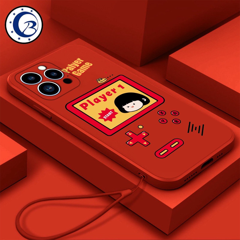 Soft Case TPU Motif Cartoon + Gantungan Lanyard Untuk Type HP OPPO A1K OPPP A15 OPPO A31 OPPO A3S OP