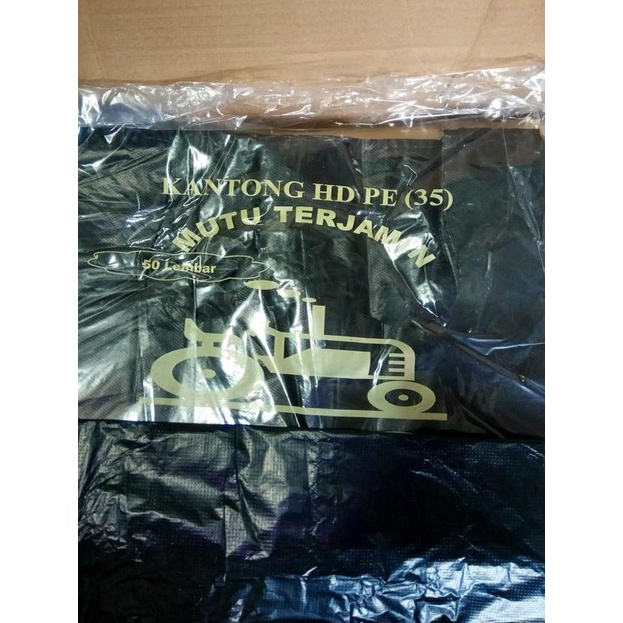 

Eko 35 (isi 5bks) | Kantong Plastik, kantong Kresek Hitam tipis sedang