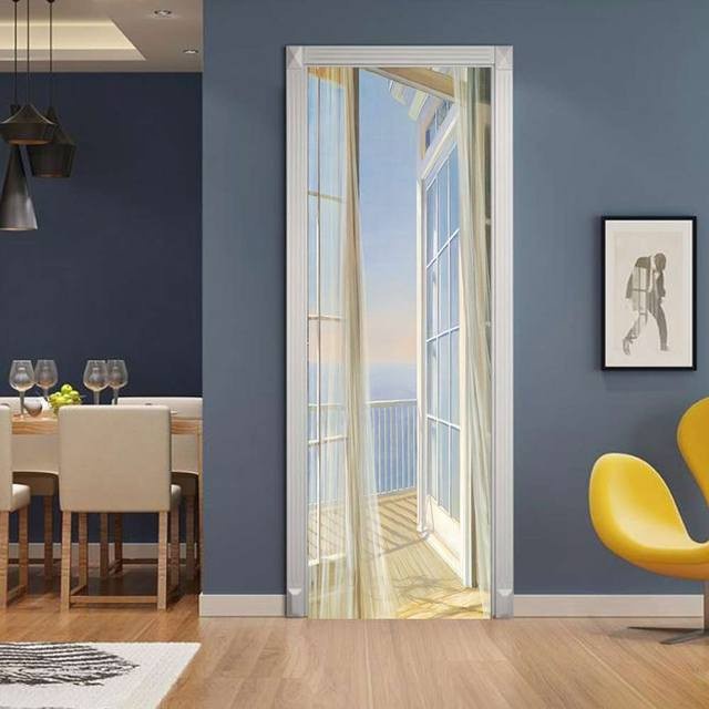 STIKER PINTU / Stiker Pintu Kamar Tidur / Stiker Pintu Kaca / Stiker Pintu Kamar / Stiker Pintu Kama