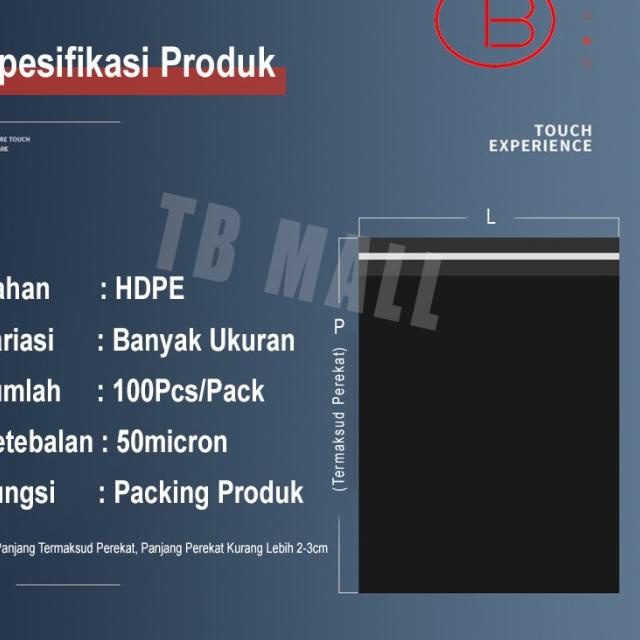 

Kantong Plastik Packing / Plastik Online Shop Polymailer 45x60CM
