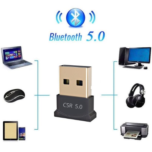 Bluetooth USB Dongle versi 5.0