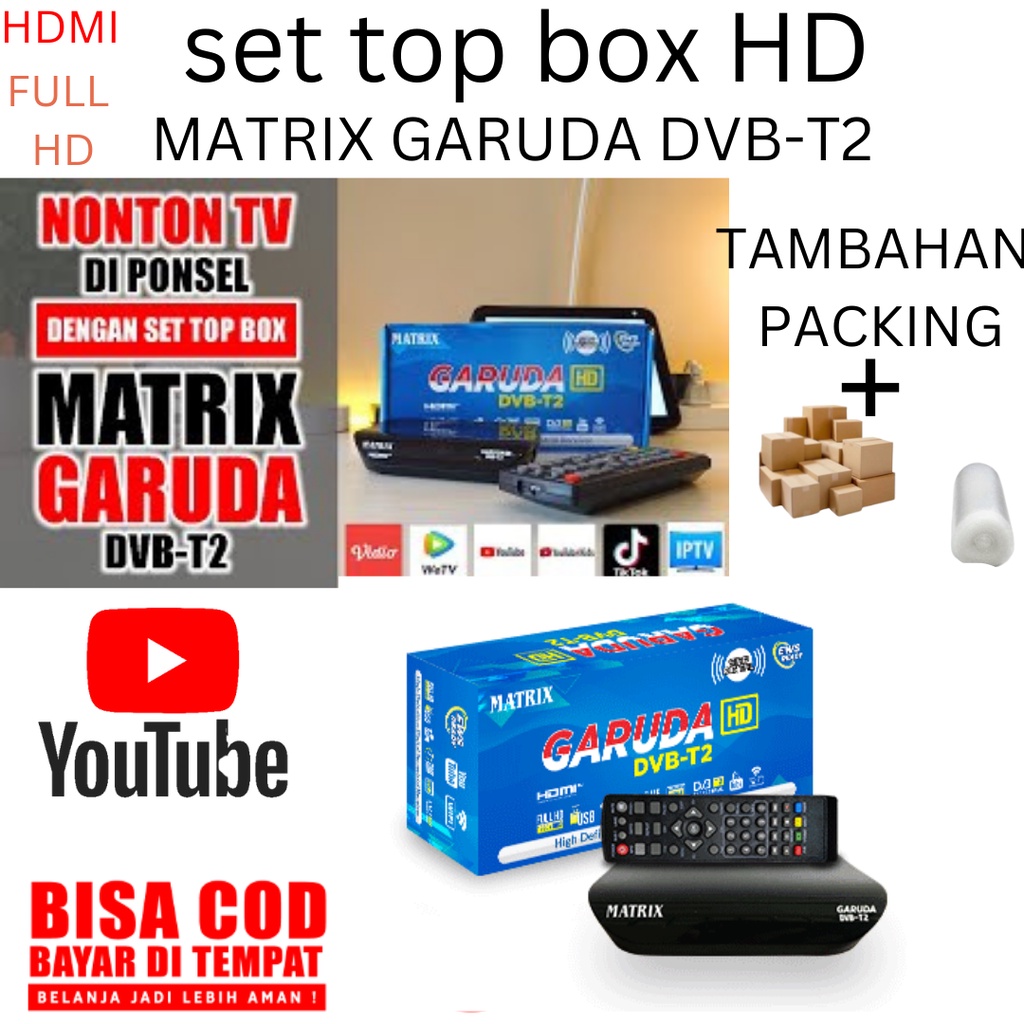 stb tv digital set top box tabung kecil besar matrix biru keminfo keren terbaru kemeninfo 2022 super