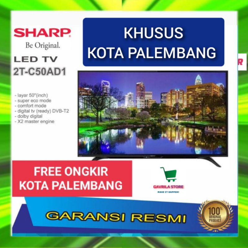 TV LED DIGITAL 50 INCH SHARP 50AD1 2T-C50AD1