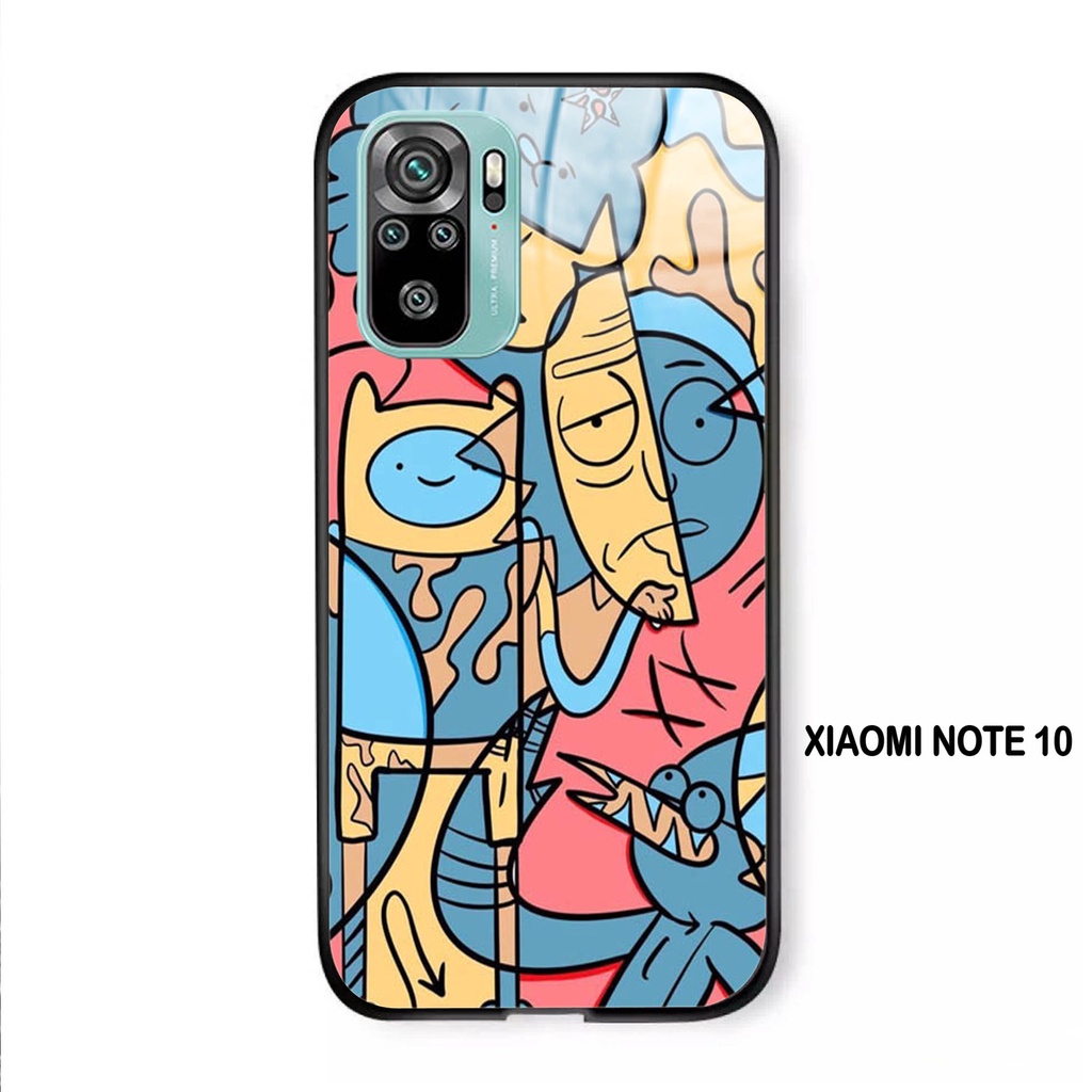 Softcase Kaca XIAOMI REDMI NOTE 10  - Case Handphone XIAOMI REDMI NOTE 10 [T71]