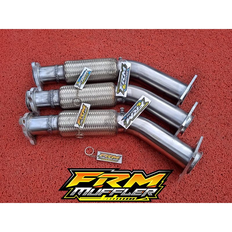 KNALPOT FLEKSIBEL RAGASA/ TRUK UMPLUNG FRM MUFFLER, STAINLESS & BLUE MOON
