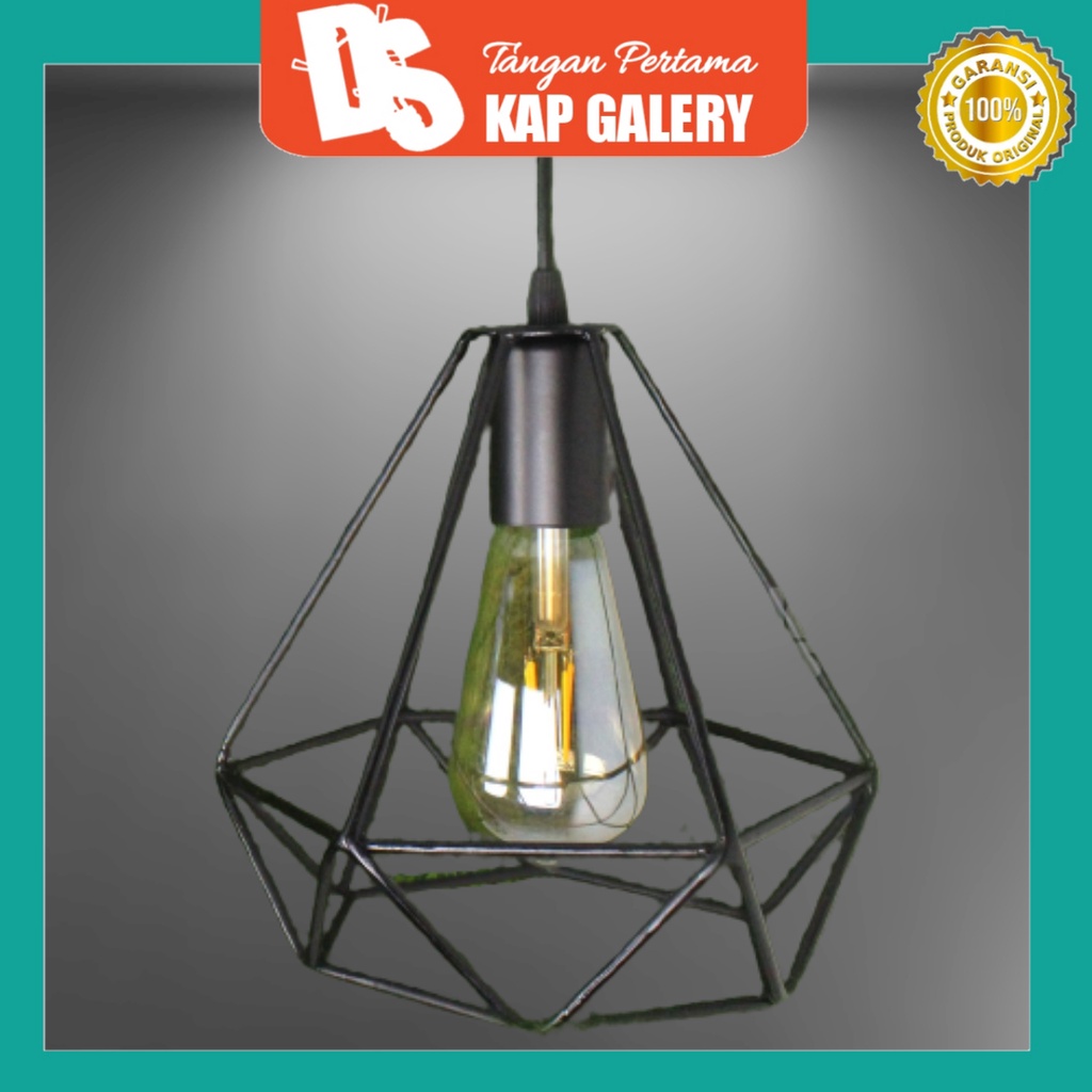 KAP LAMPU GANTUNG DIAMOND BAR MINIMALIS