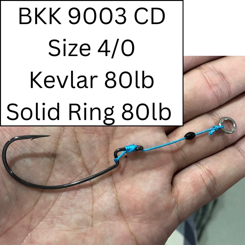 Wormhook BKK 9003CD + Kevlar (Mata Pancing Ozmy)