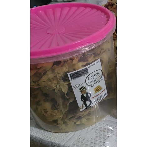 

Peyek story toples 5 liter