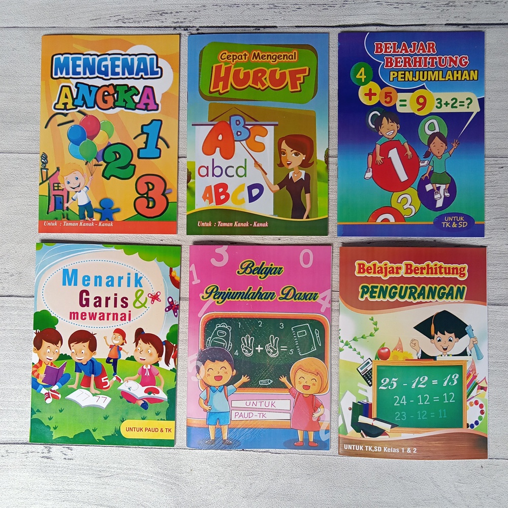 

Buku Anak TK Playgroup Metode Mudah Komplek