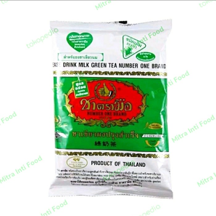 

Sale Thai Green Tea Mix Chatramue Brand Teh Hijau Thailand 200 Gram /TEH DIET/TEH PELANGSING/TEH