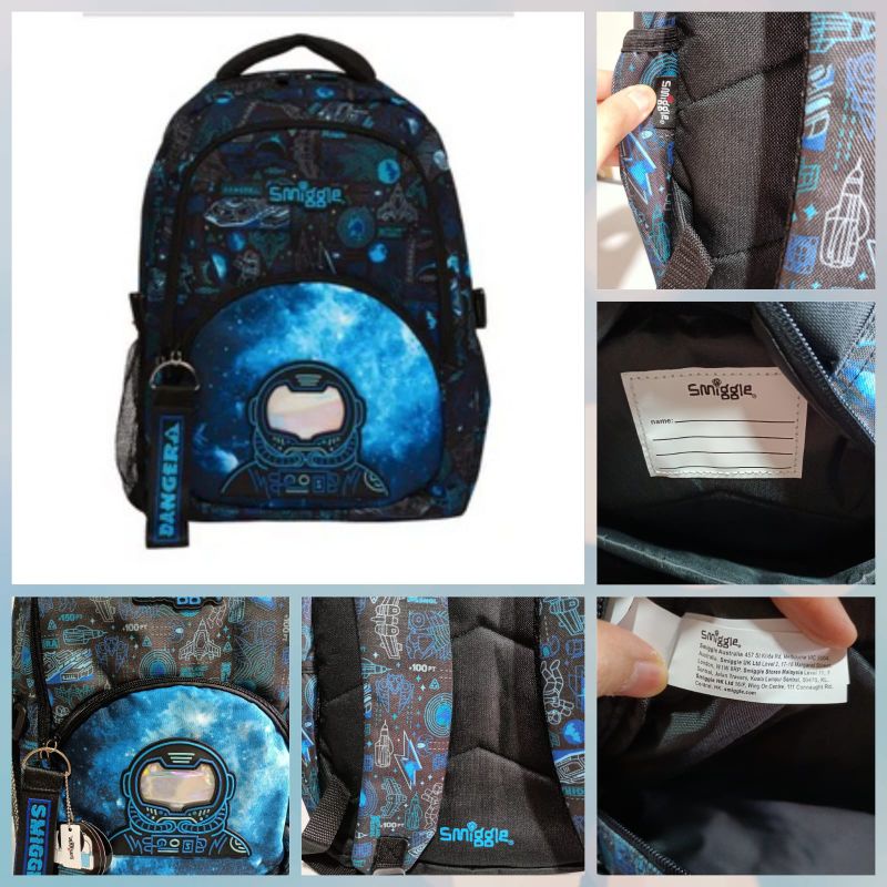 Tas ransel smiggle mirror quality/Ransel backpack smiggle senior