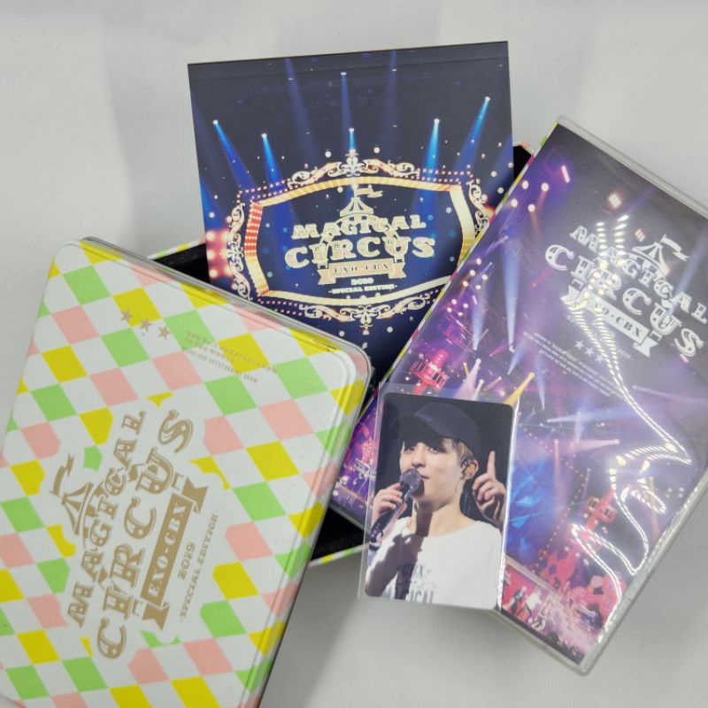 [Ready Stock] EXO CBX Magical Circus 2019 Special Edition DVD Xiumin Photocard