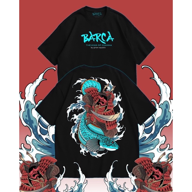 T-SHIRT CHANNA | KAOS CHANNA  by GINAN AQUATIC