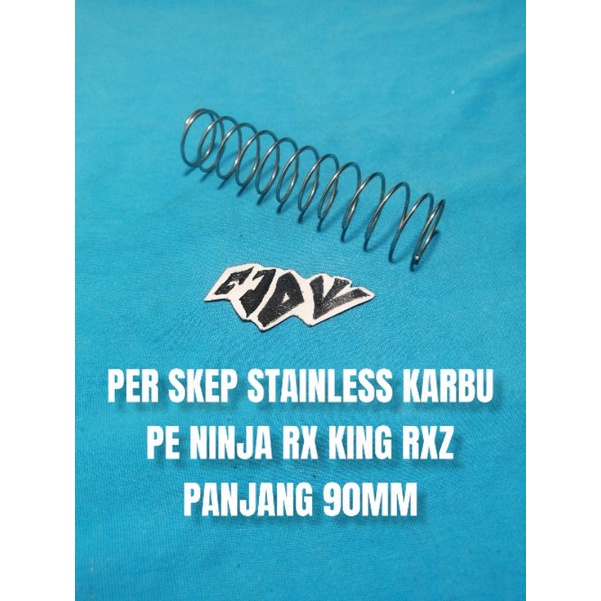 PER PIR SKEP STAINLESS KARBU CARBURATOR RX KING RXKING RXK RXZ NINJA PE 26 28 PANJANG 90MM