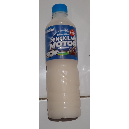 Silicone Emulsion Cairan Silikon Semir Ban Motor Mobil Hucha 600ML