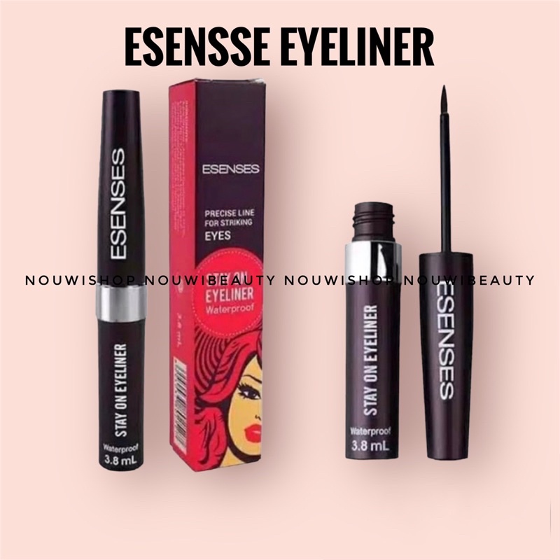 ESENSES Eyeliner - Esenses Stay On Eyeliner 4ml BPOM