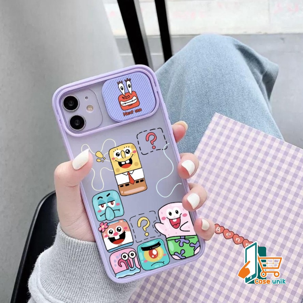 SS120 SOFTCASE SLIDE SPONGEBOB XIAOMI REDMI 4A 5 5+ 6 5A 6A 7 7A 8 9 10 9A 9C 10A 9T 10C 11 LITE CS4986