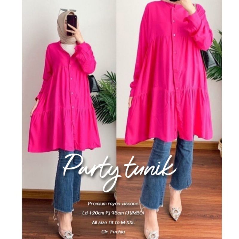 PRETY LONG TUNIK TERBARU