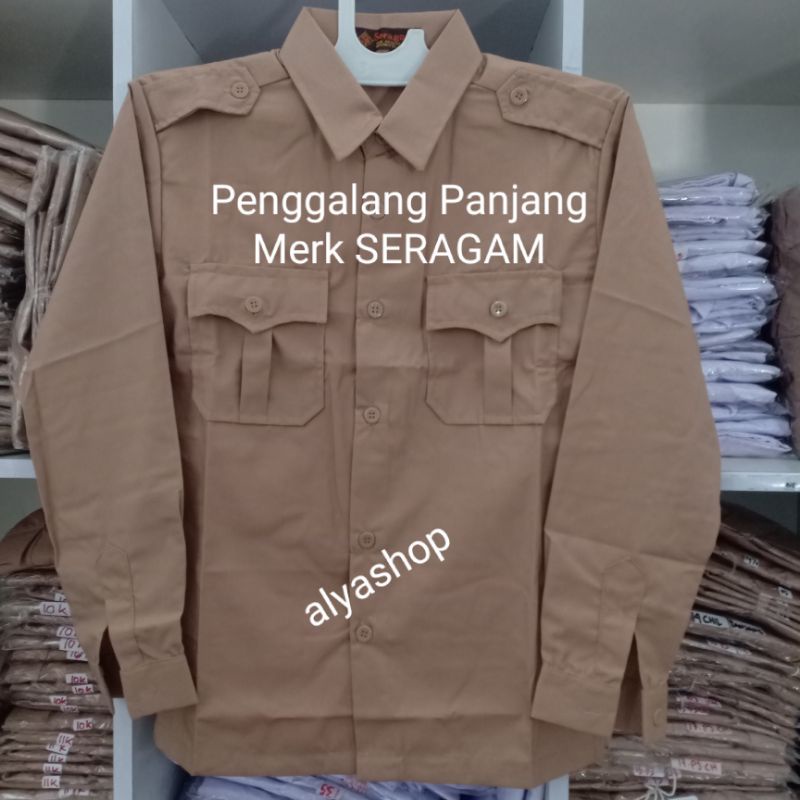 Seragam Pramuka Penggalang Panjang Merk SERAGAM