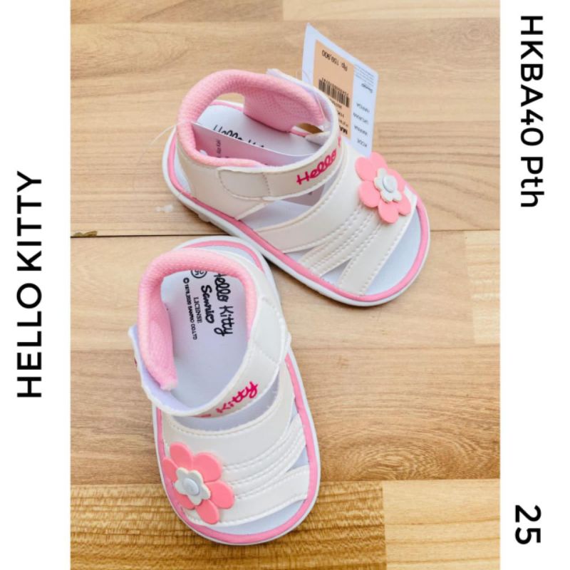 Hello Kitty Sepatu Sandal Anak Putih size 25