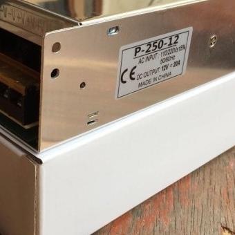 Adaptor 12V 20A Power Supply Switching LED Jaring 20 Ampere 12 Volt DC