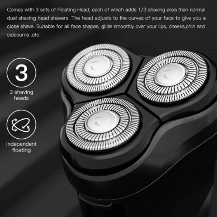 Alat Cukur Jenggot Enchen Shaver Blackstone 3D Electric Shaver / Pisau Pengganti Enchen Cukur Kumis Elektrik