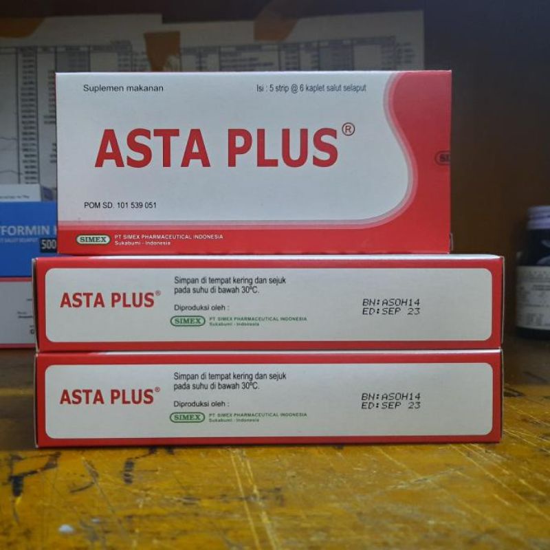 Asta Plus 《Multivitamin》Isi 30