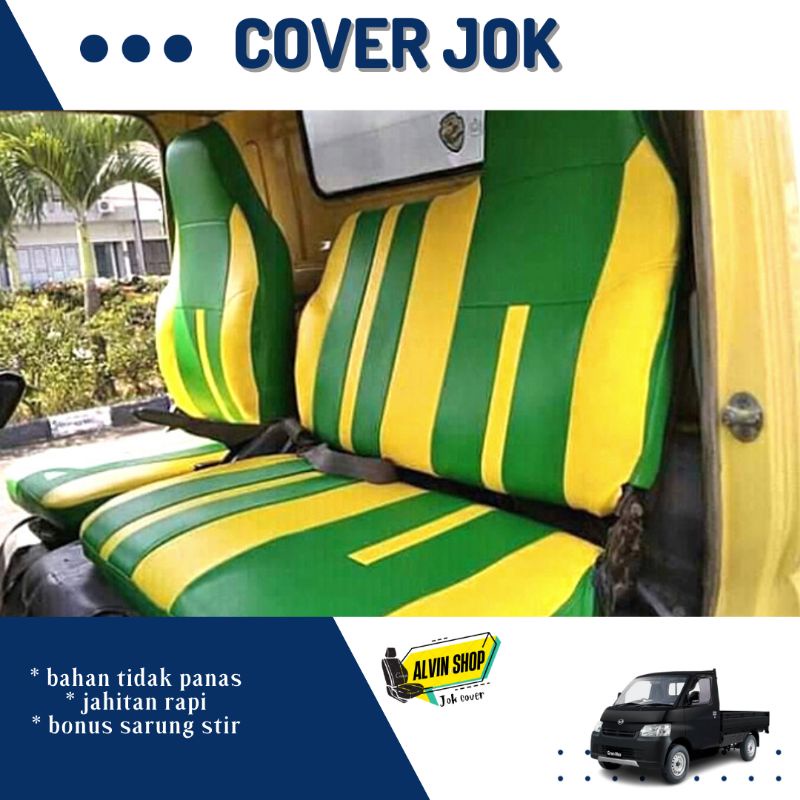 pengaman pelindung  jok mobil orsinil cover jok mobil pickup dan truck sarung jok mobil pickup COD k
