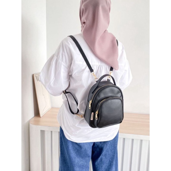 Kimmy Ransel Multifungsi - Tweelyforbag - Tas Ransel Wanita - Tas Wanita