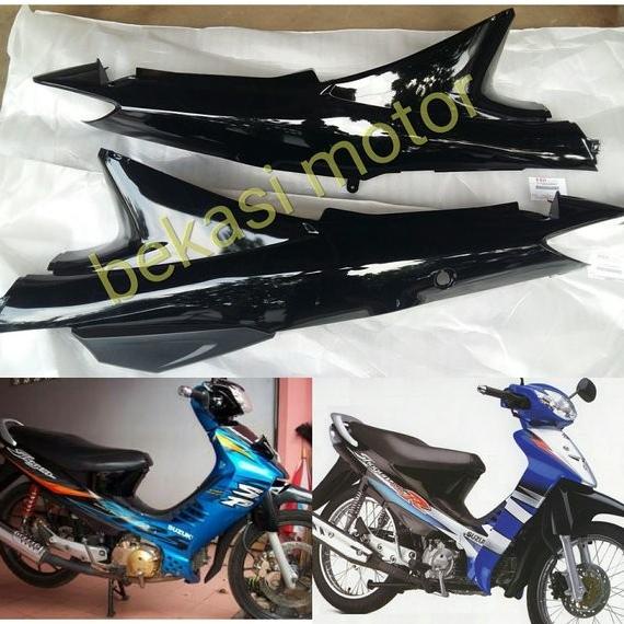 promo Motor Sparepart Motor bodi body hitam sepasang suzuki shogun 125 SP R