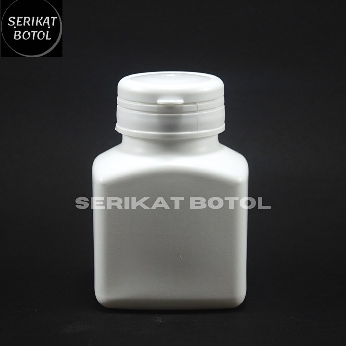 BOTOL VITARMA KAPSUL ISI 30 KOTAK PUTIH /BOTOL 60ML KOTAK OBAT KAPSUL HDPE